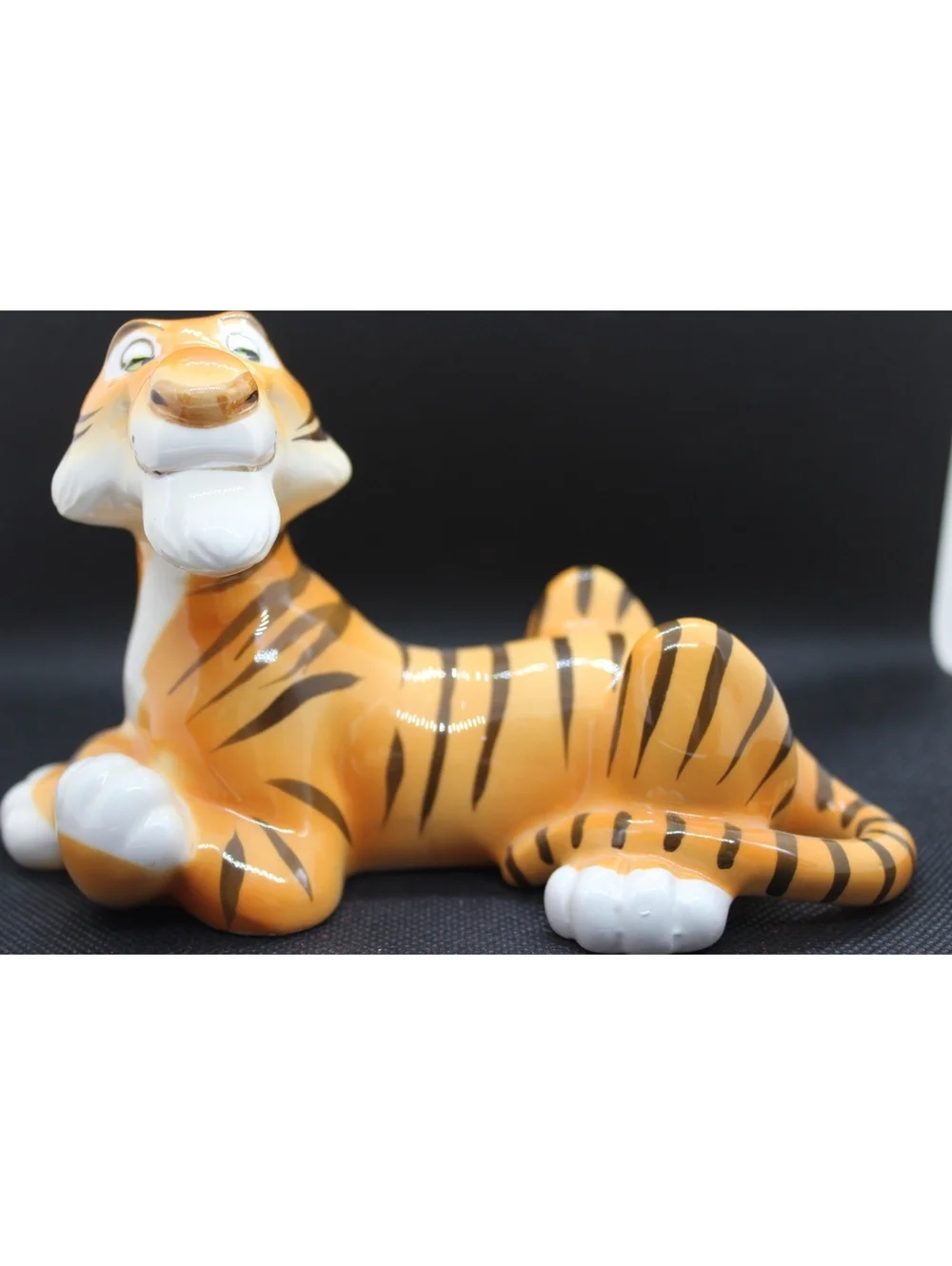 1967 Disney Japan The Jungle Book Shere Khan Tiger Porcelain Figurine Ceramic
